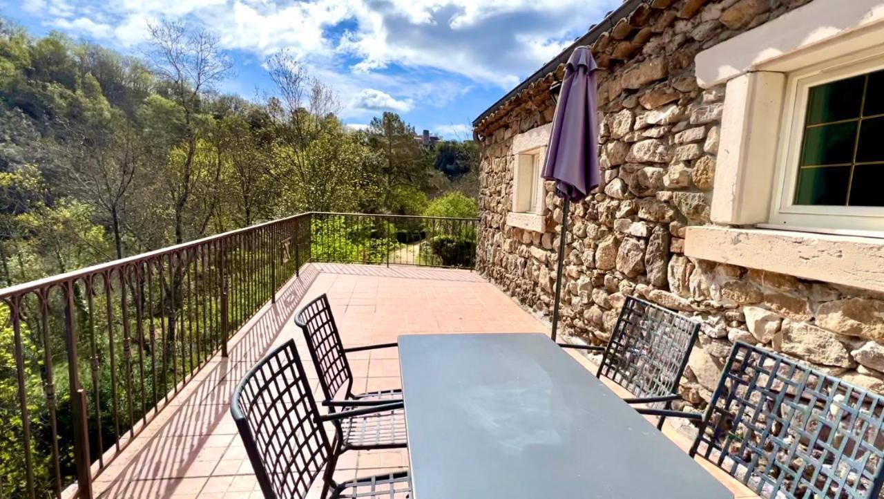 Logis Hotel Restaurant Le Domaine De L'Eau Vive Largentière Eksteriør billede