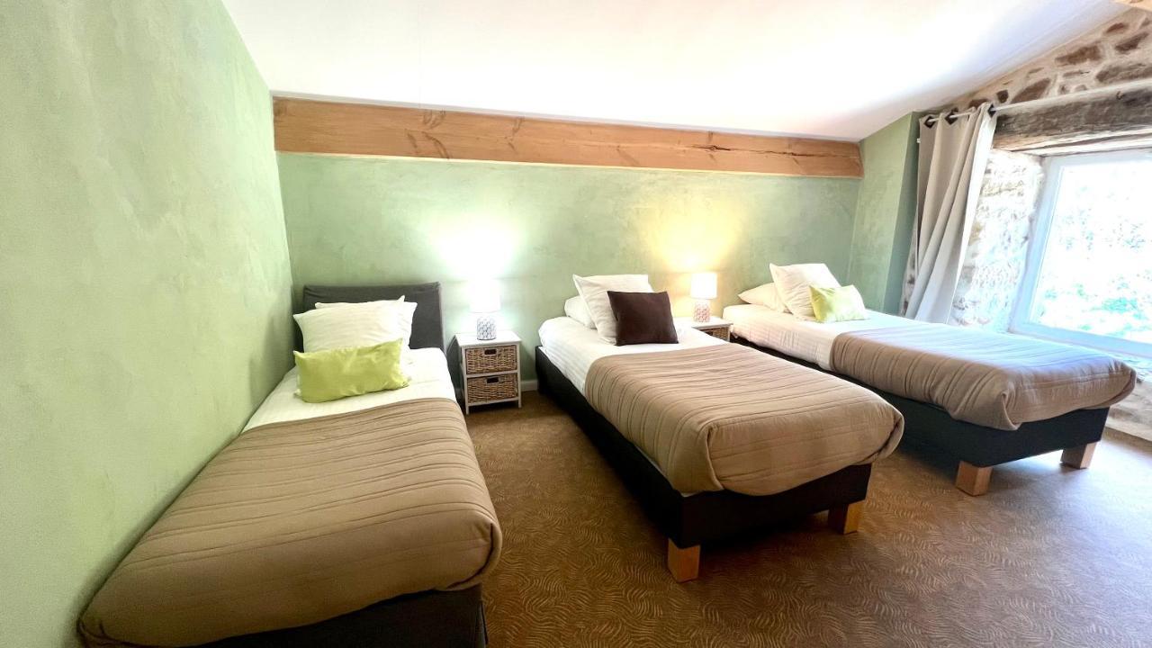 Logis Hotel Restaurant Le Domaine De L'Eau Vive Largentière Eksteriør billede