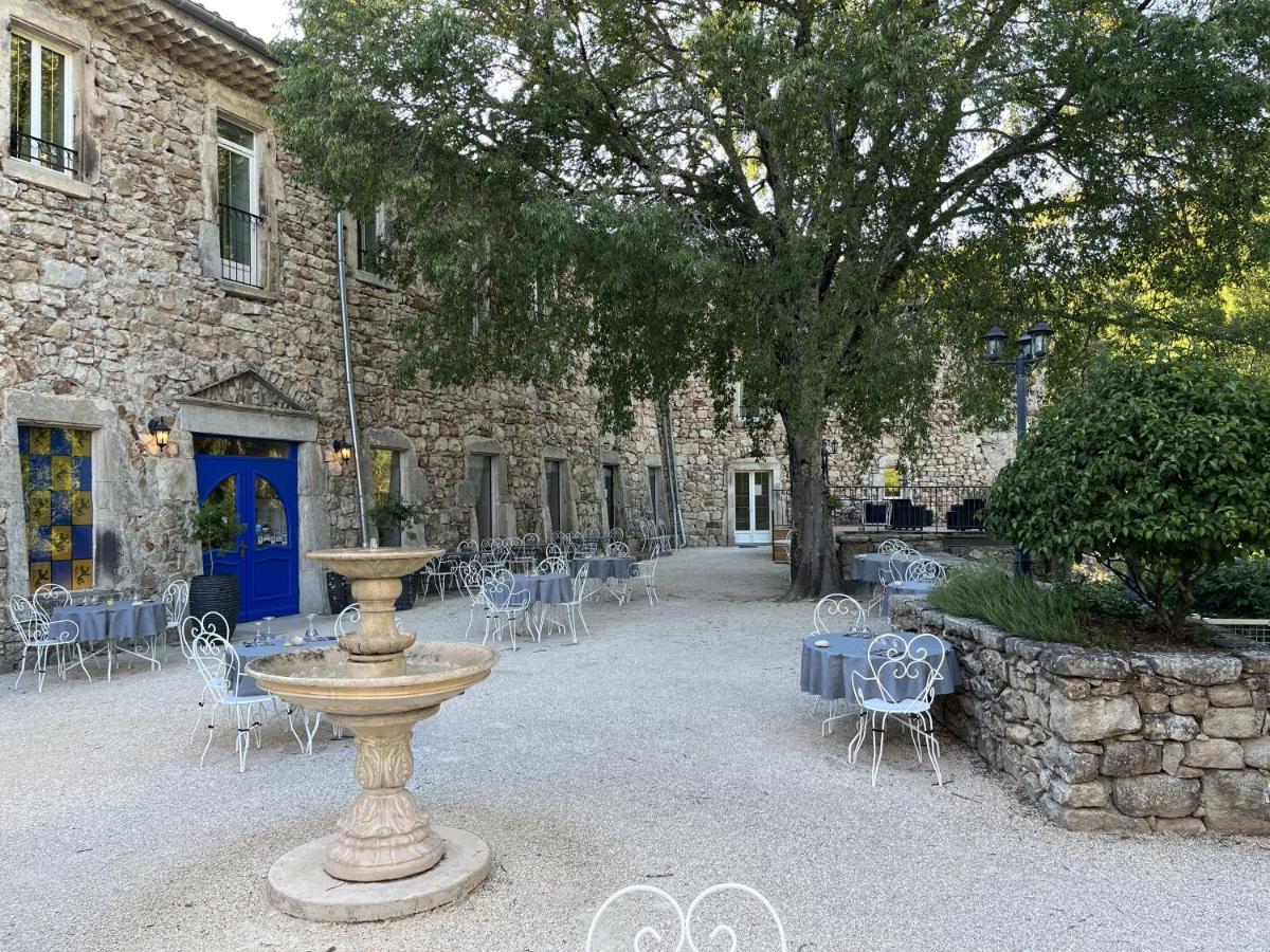 Logis Hotel Restaurant Le Domaine De L'Eau Vive Largentière Eksteriør billede